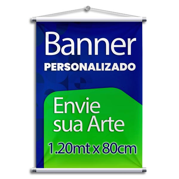 Banner Personalizado 1,20cmx80cm