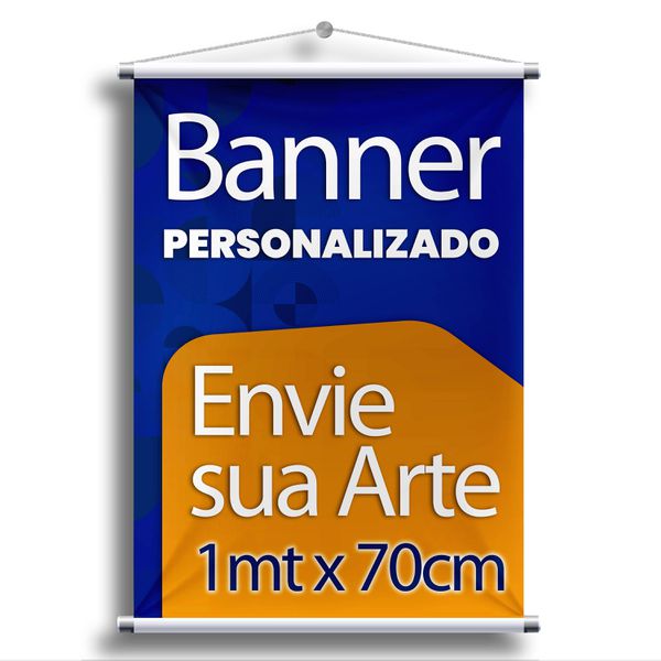 Banner Personalizado 70cmx1metro - 7070/2 - KRadesivos 