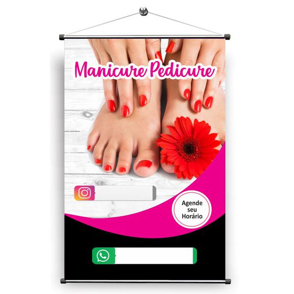 Banner salão manicure pedicure mod.42