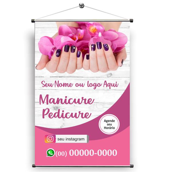 Banner salão manicure pedicure mod.53