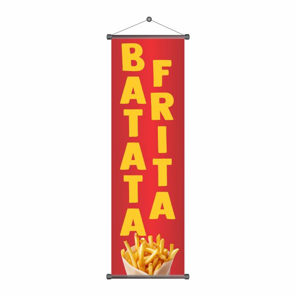 Banner Batata Frita - BBF-3 - KRadesivos 