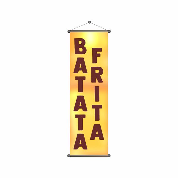 Banner Batata Frita - BBF-31 - KRadesivos 