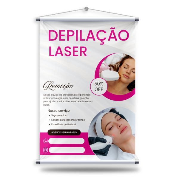 Banner Depilação Laser