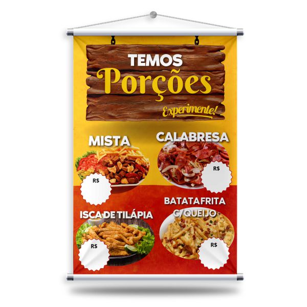 Banner Temos Porções