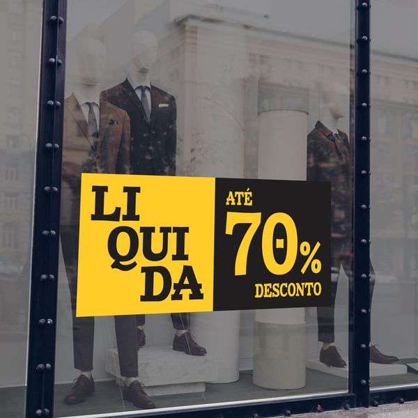 Adesivo Para Vitrine Liquida até 70% desconto - A... - KRadesivos 