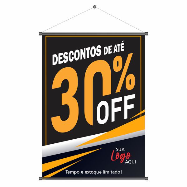 Banner Descontos de até 30% OF