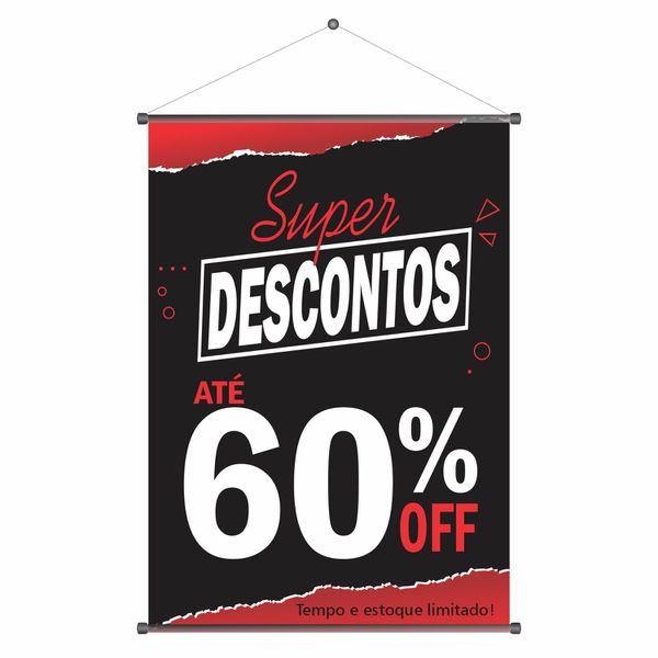 Banner Super Descontos até 60% OFF