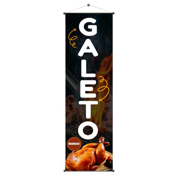 Banner Galeto - BG01 - KRadesivos 