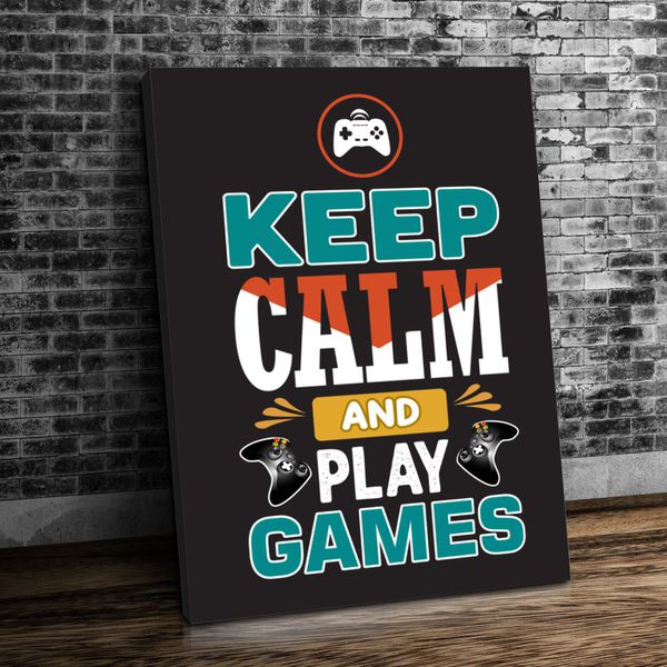 Placa MDF Decorativo Tema GAME