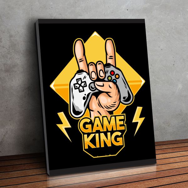 Placa MDF Decorativo Tema GAME