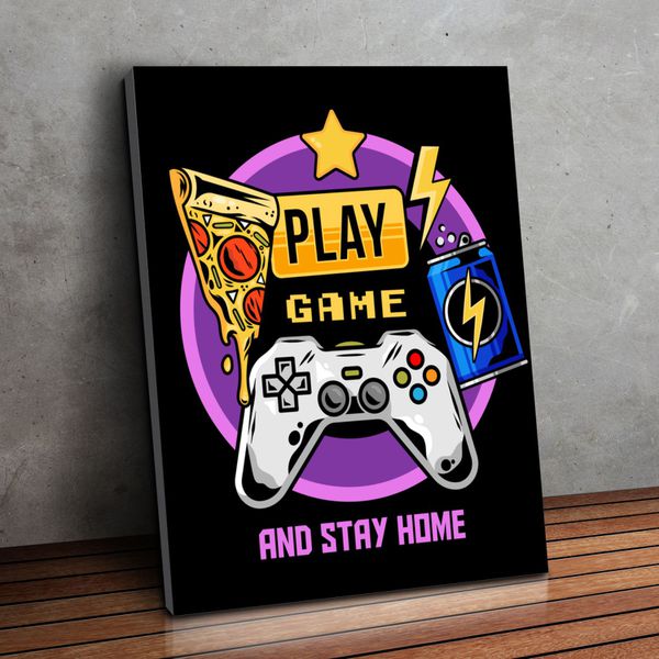 Placa MDF Decorativo Tema GAME - PDG-15 - KRadesivos 