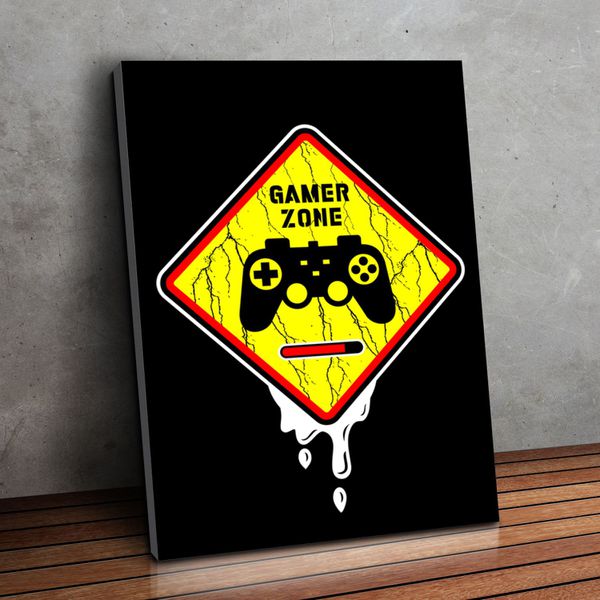 Placa MDF Decorativo Tema GAME