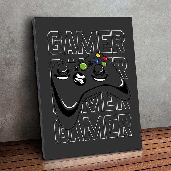 Placa MDF Decorativo Tema GAME