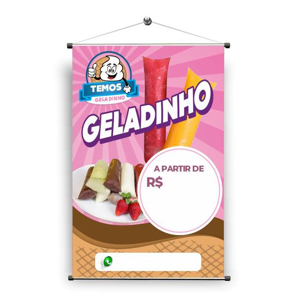 Banner Geladinho - BNG02 - KRadesivos 