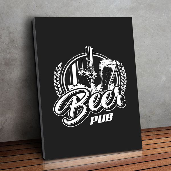 Placa MDF Decorativo Tema BEBIDAS - PD-B14 - KRadesivos 