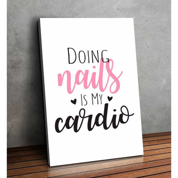 Placa MDF Decorativo Tema Manicure - PDM-26 - KRadesivos 