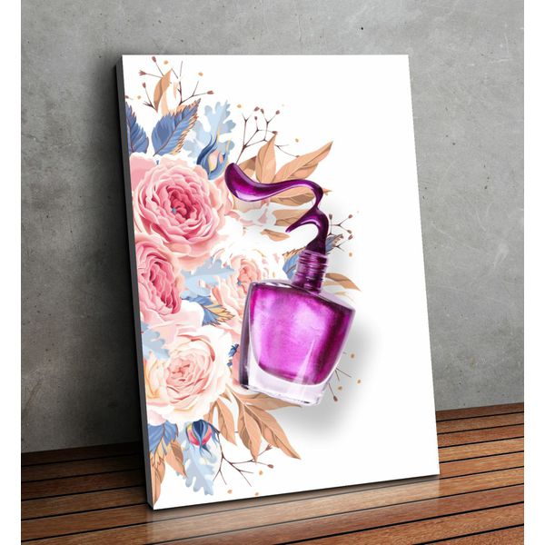 Placa MDF Decorativo Tema Manicure - PDM-27 - KRadesivos 