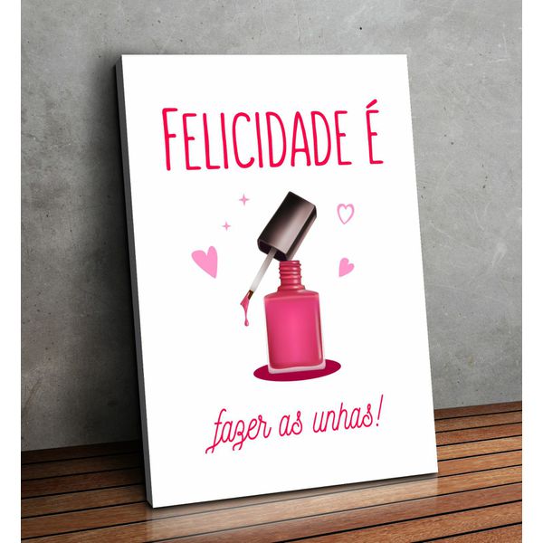 Placa MDF Decorativo Tema Manicure - PDM-29 - KRadesivos 