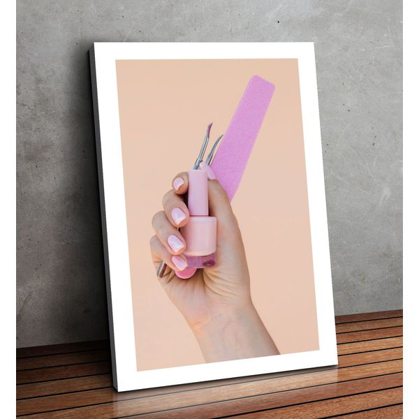Placa MDF Decorativo Tema Manicure - PDM-48 - KRadesivos 