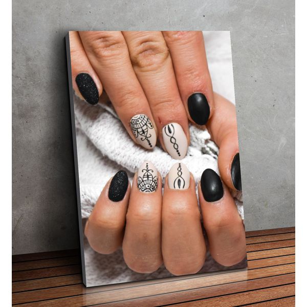 Placa MDF Decorativo Tema Manicure - PDM-62 - KRadesivos 