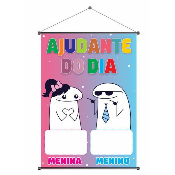 Banner Pedagógico Ajudante do Dia mod1 - ajudante-... - KRadesivos 