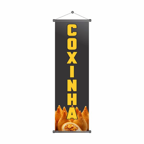 Banner Coxinha - BS-75 - KRadesivos 