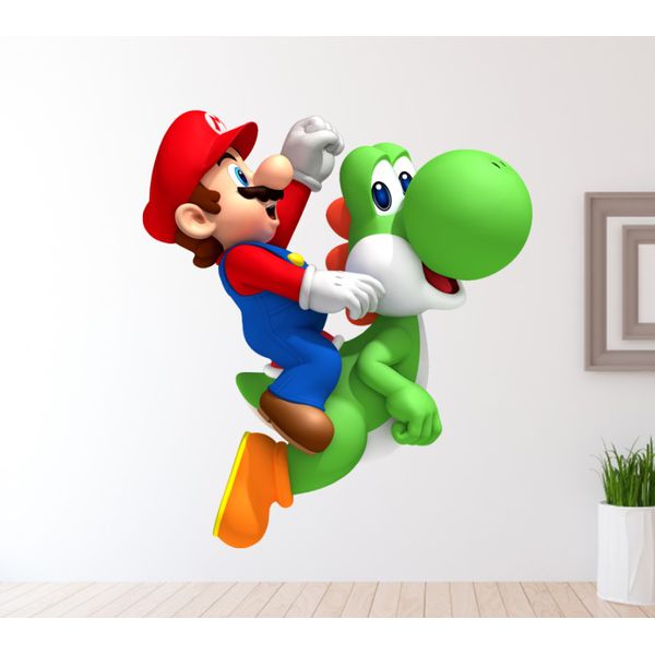 Adesivo Parede Super Mario Yoshi 