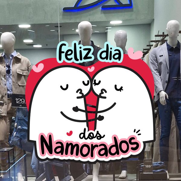 Vitrine Adesivo Dia dos namorados - VADN01 - KRadesivos 