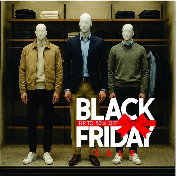 Adesivo para Vitrine Black Friday até 50% de Desco... - KRadesivos 