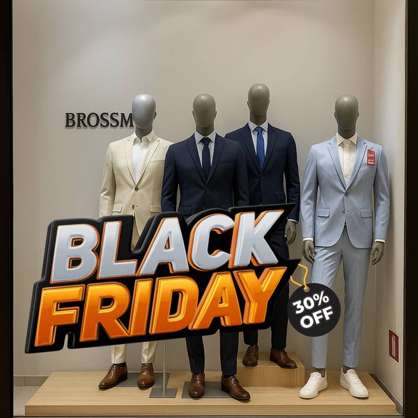 Adesivo para Vitrine Black Friday Etiqueta 30% OFF... - KRadesivos 