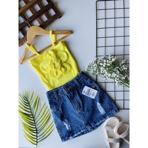 body flor amarelo