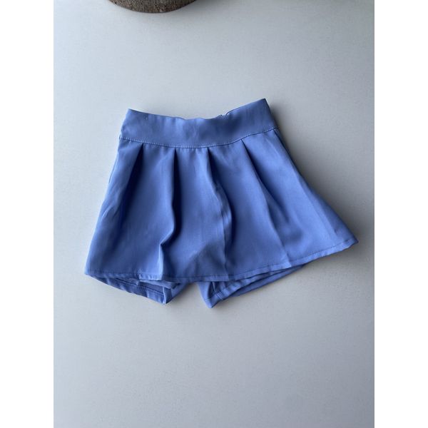 short saia azul