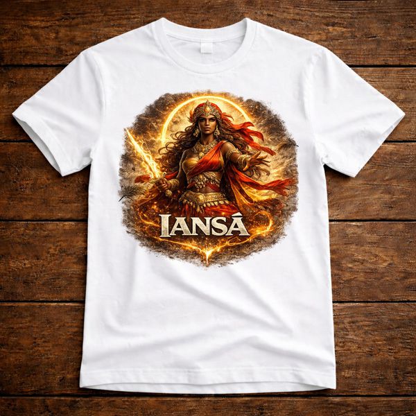  Camiseta Iansã — Força e Coragem para Abrir Caminhos