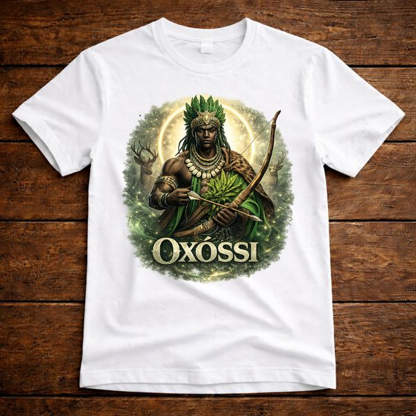Camiseta Oxóssi — Prosperidade e Abundância