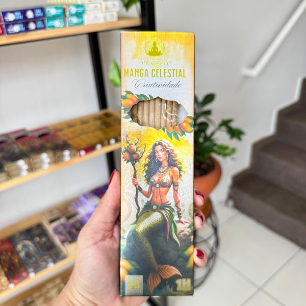 Incenso Vila Zen Linha Encanto das Águas - Manga Celestial