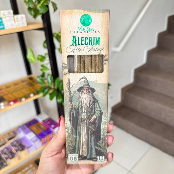 Incenso Vila Zen Alecrim - Anti Stress