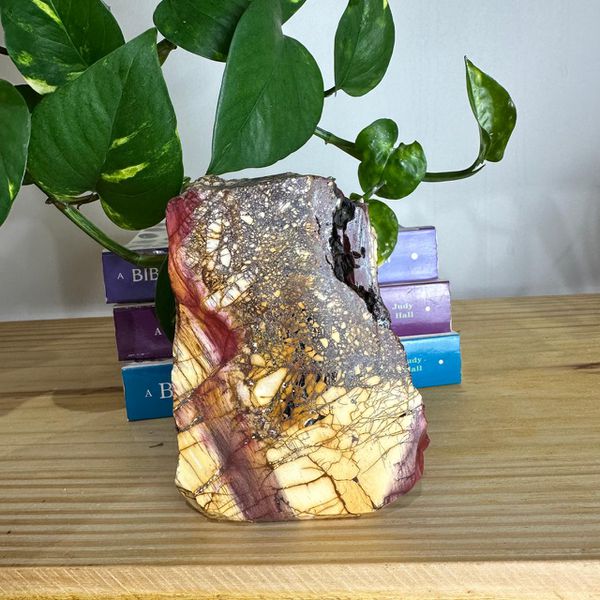 JASPE MOKAITA 849G 11 CM / PEÇA ÚNICA / NOVAS EXPERIÊNCIAS