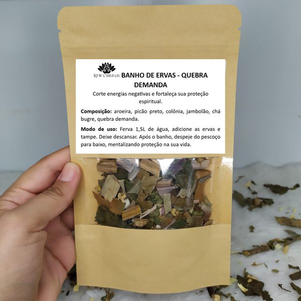 BANHO DE ERVAS – QUEBRA DEMANDA