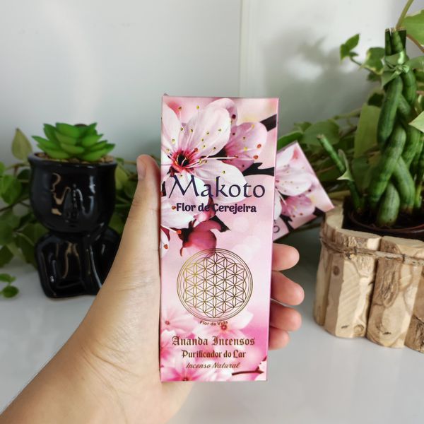 Incenso Ananda Makoto Flor de Cerejeira - Serenidade e Harmonia