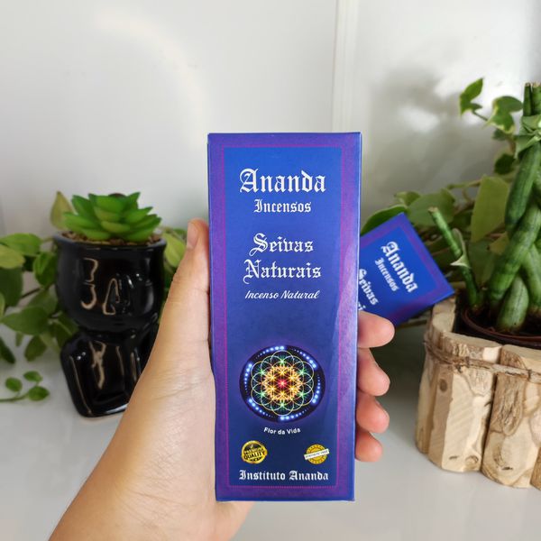 Incenso Ananda Seivas Naturais - Natureza e Harmonia