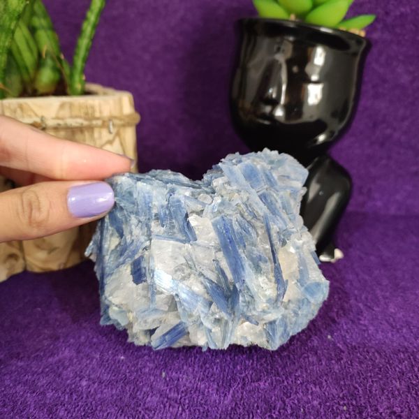 PEDRA BRUTA CIANITA AZUL COD 02 / PEÇA ÚNICA