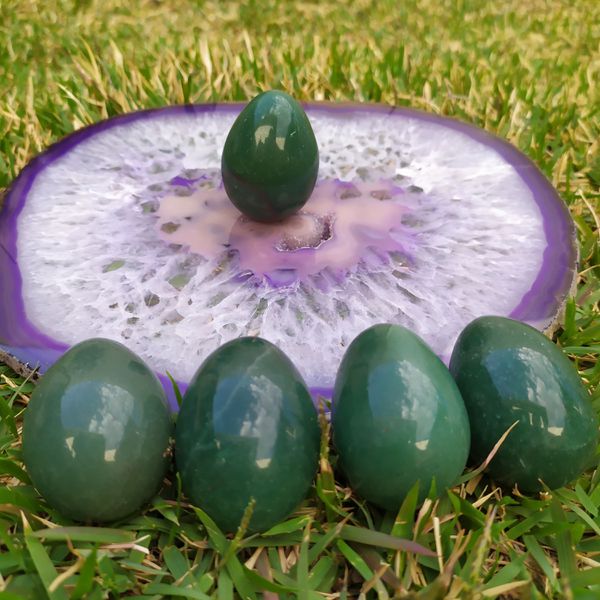 Ovo Yoni Egg Quartzo Verde - Saúde e Cura