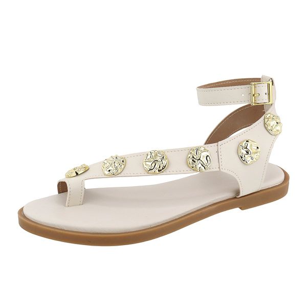 Rasteira Eloá Off White