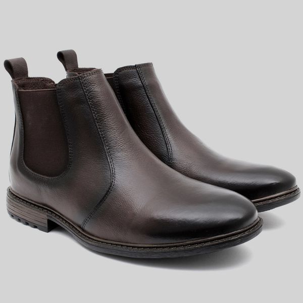 Botina Masculina Café Fumex