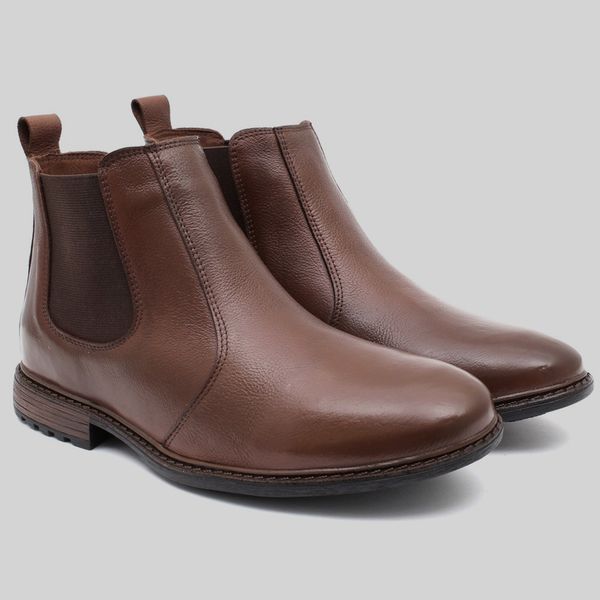 Botina Masculina Conhaque