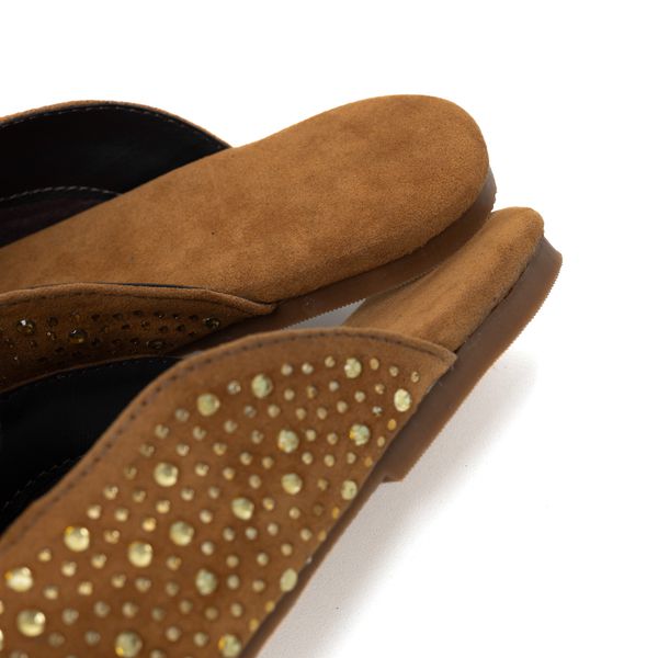 Mule Jaque Caramelo KUENTO SHOES
