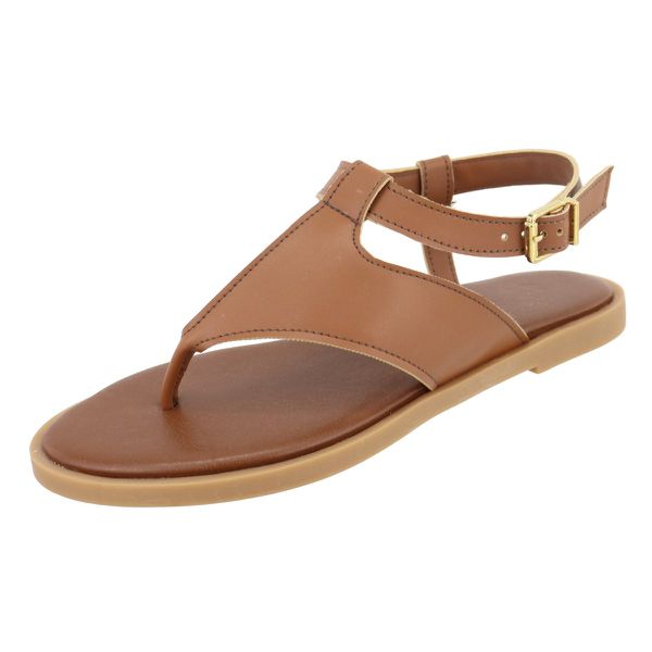 Flat Rasteira Mila Caramelo