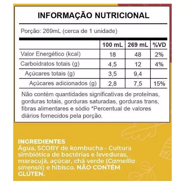 Kombucha Kit Mix Surpresa (12 Latas) 269ml - Kulti