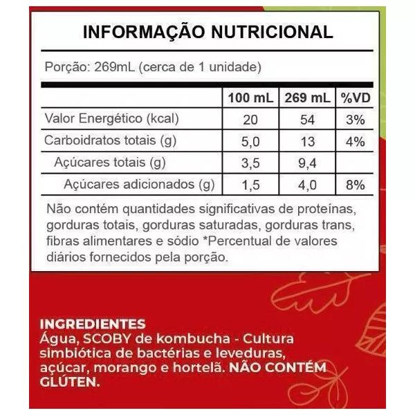 Kombucha Kit Mix Surpresa (12 Latas) 269ml - Kulti