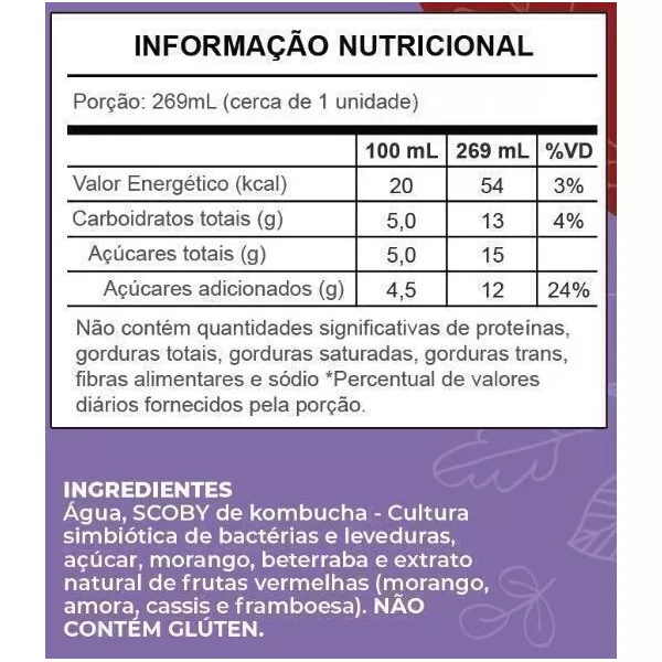 Kombucha Kit Mix Surpresa (12 Latas) 269ml - Kulti